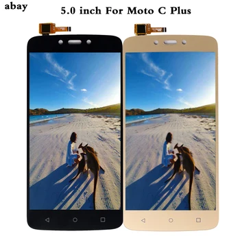 

5.0 inch LCD Display For Motorola Moto C Plus CPlus XT1723 LCD Display Touch Screen Digitizer Sensor Glass Assembly Replacement