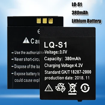 

LQ-S1 Smart Watch Battery 3.7V 380mAh Rechargeable Li-ion Polymer Battery For Smart Watch HLX-S1 DZ09 W8 T8 A1 V8 X6 Cells