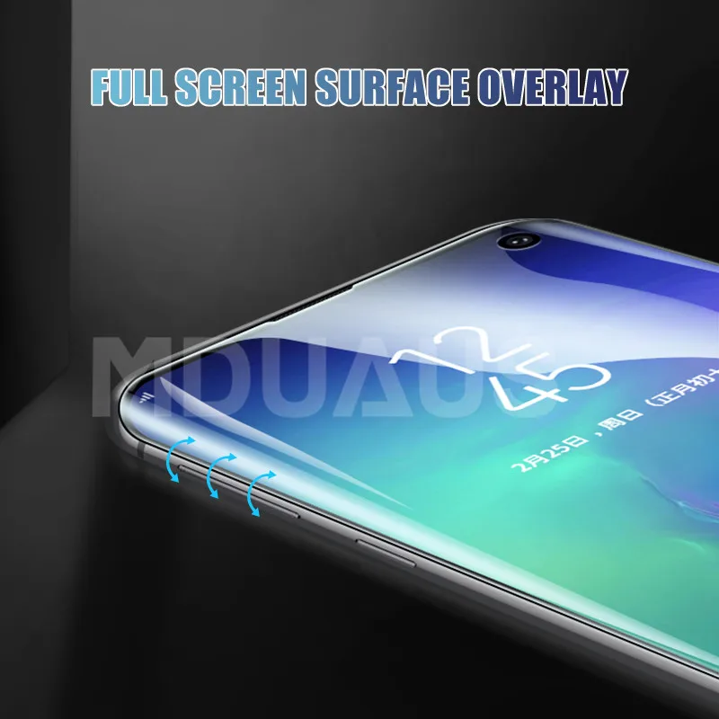 Защитная пленка на весь экран для samsung Galaxy S10 5G S9 S8 Plus S10e S7 Edge Note 8 9 Защита для экрана не стекло