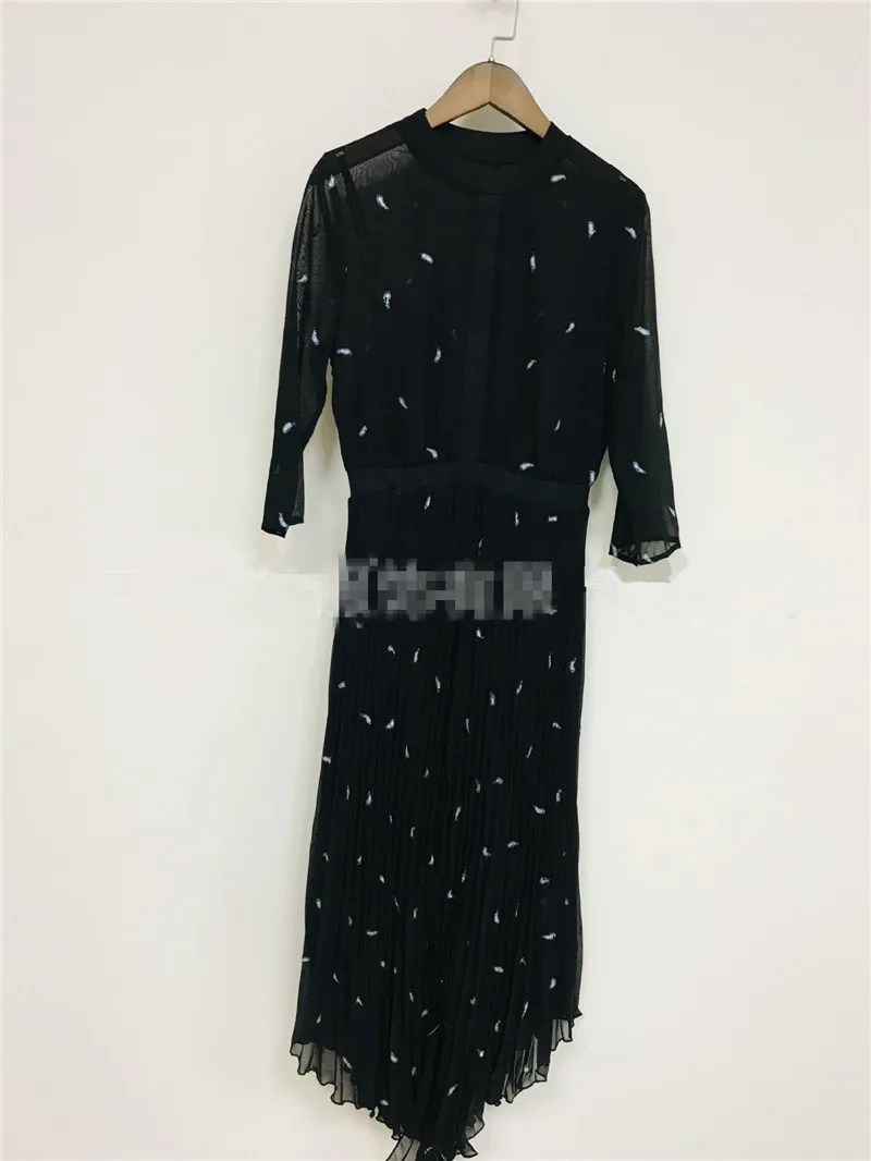 

SZMALL Newest Black Long Dresses Women Autumn Stylish O Neck Party Dresses For Female Solid Pop Asia Pop Jupe Clothing