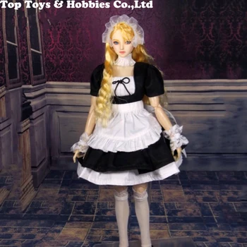 

1/6 Scale Female figrue Clothing Accessories Set Gothic Maid Set CC125 for12inches femal body action Figures