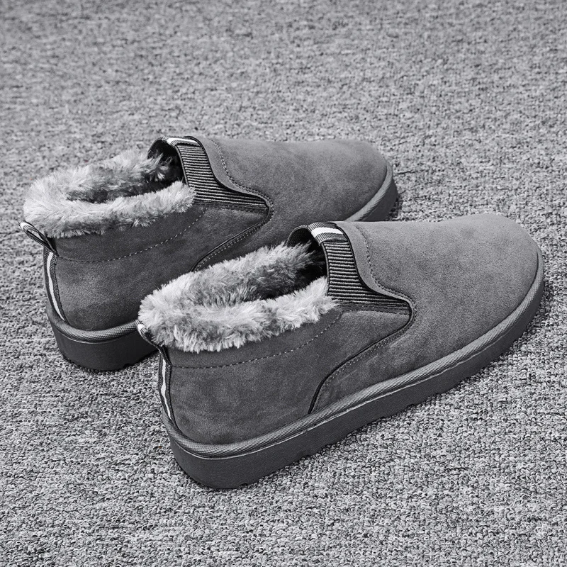2020 New Fashion Men Boots Warm Men Snow Boots Winter Shoes Comfortable Botas Hombre Outdoor Sneaker Zapatos De Hombre
