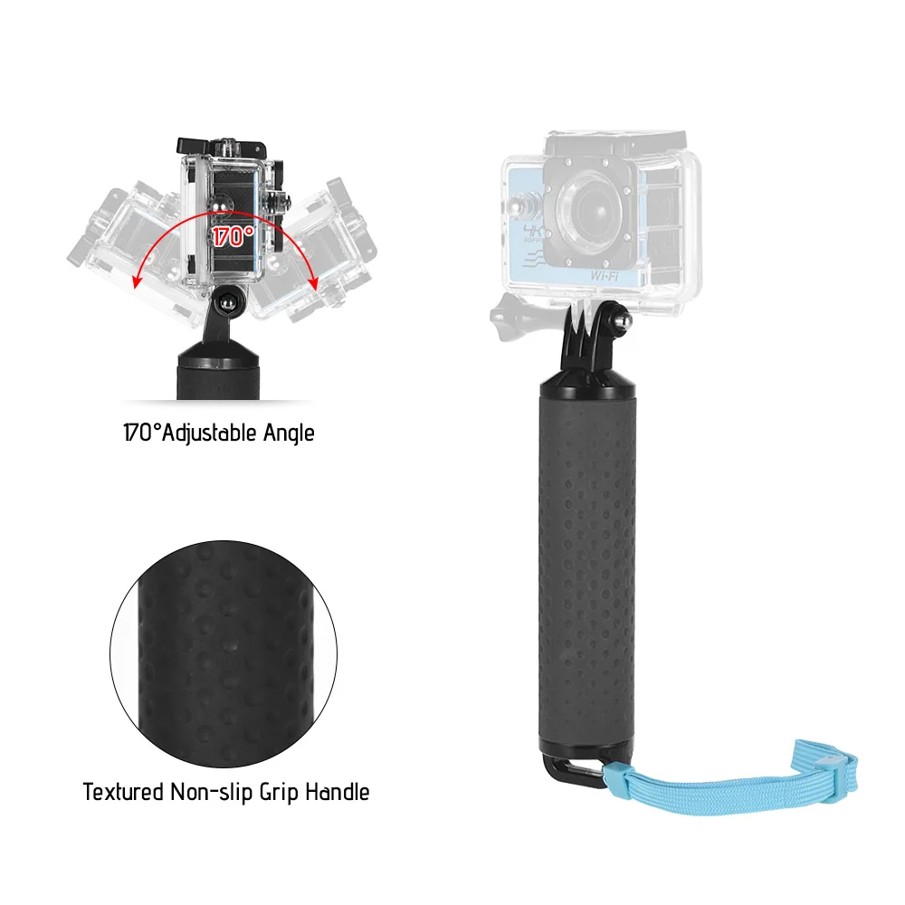 Плавающая рукоятка Водонепроницаемая ручка для дайвинга монопод для Gopro Hero 7 6 5 4 3 2 1 для экшн-камер Sjcam APEMAN AKASO
