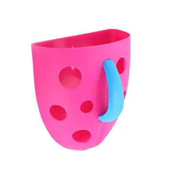 

1pc Bathtoy Box Useful Durable Plastic Bathtoy Storage Box Storage Box Storage Bin for Bedroom Bathroom