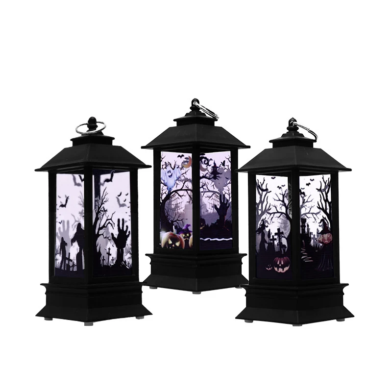 2021 Halloween Candle LED Lamp Terror Pumpkin Skull Lantern Lights Party Decoration Prop Gift | Дом и сад