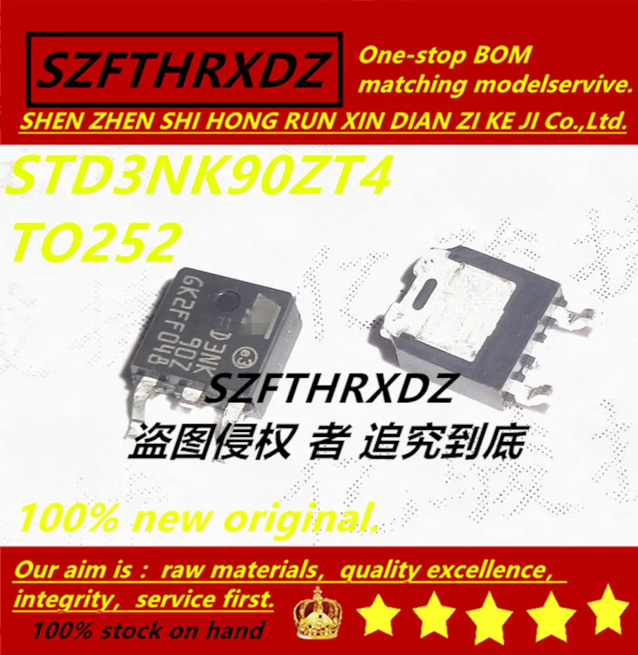 SZFTHRXDZ 100% Новый оригинальный (10 шт.-50 шт.) STD3NK90ZT4 D3NK90Z TO252 | Обустройство дома