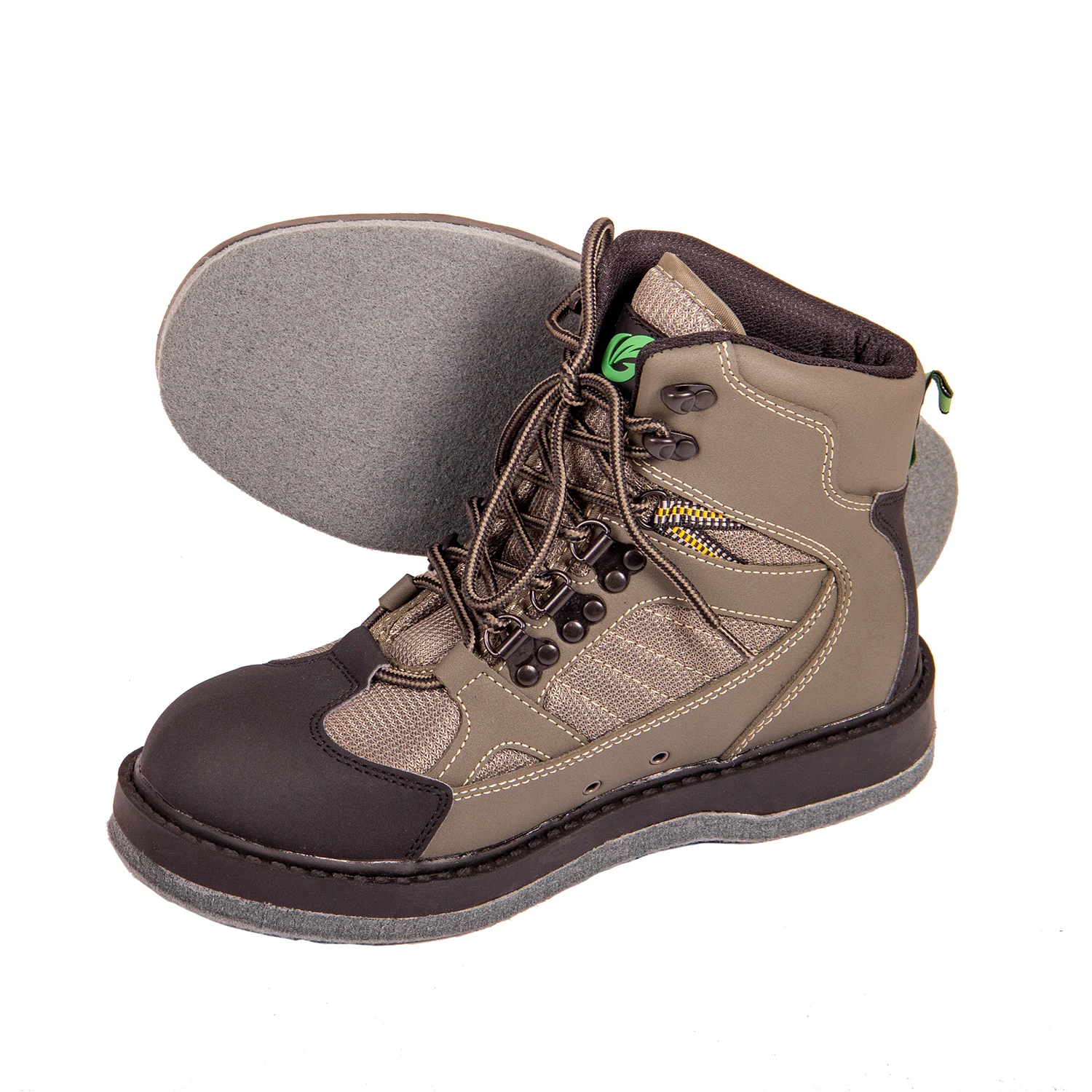 Men's Fly Fish Shoes Waders Fishing Waders Boots Felt Sole Wading Boots NeyGu Quick Dry