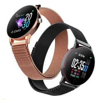 

Bakeey Y9 Heart Rate Blood Pressure O2 Monitor Weather Push Waterproof OTA Music Control bluetooth Smart Watch for Women Men