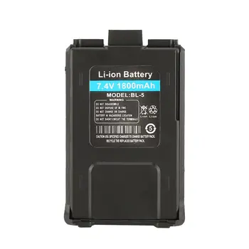 

1800mAh Li-ion Battery For Baofeng UV-5R UV-5RE Walkie Talkie Two Way Radio