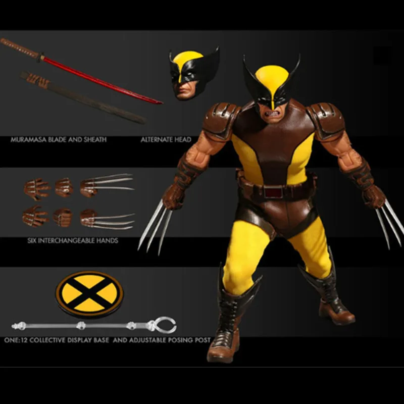 Росомаха X Men Howlett 2th поколение Аниме фигурки модель игрушки Статуэтка из ПВХ