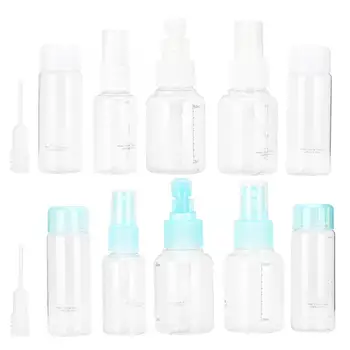 

6pcs/Set Portable Bottle Cosmetics Empty Bottle Spray Bottle Holder Cosmetics Sub-bottle Set for Travel