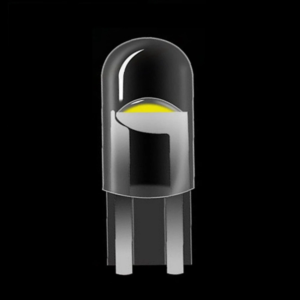 1 шт. T10 W5W WY5W COB светодиодный Автомобильный Клин парковка светильник поворота