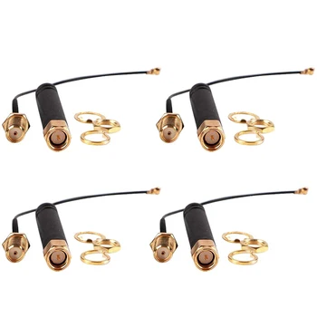 

4Pcs For Lora Antenna 868-915Mhz,U.Fl Ipex To Sma Connector Pigtail Antenna 3Dbi For Wifi Esp32 Lora Module And Internet Of Thin