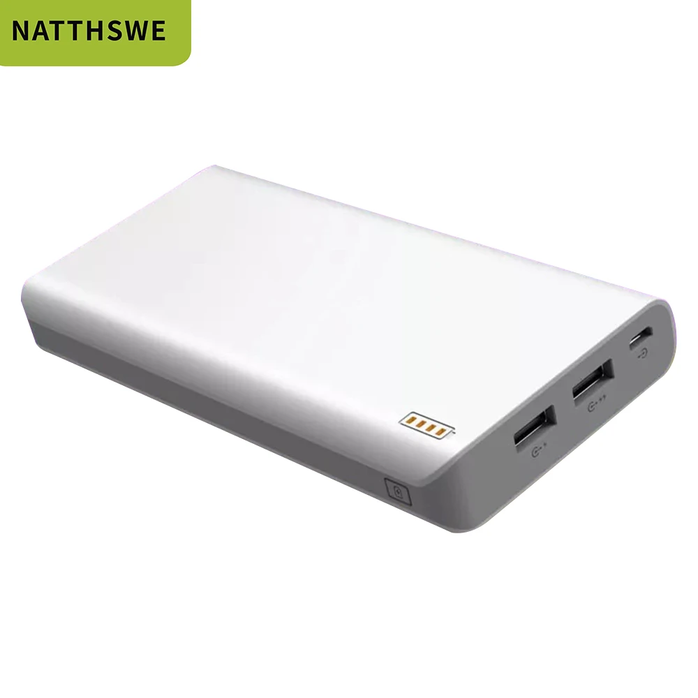 NATTHSWE 20000 mAh power Bank PD Быстрая зарядка 3,0 20000 mAh power bank для Xiaomi Mi 9 портативный внешний аккумулятор