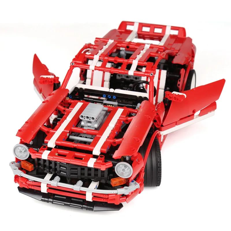 DHL XB07001 Technic игрушечные машинки, набор мышечных машин, строительные блоки, кубики, Развивающие детские игрушки, модель машины, рождественские подарки