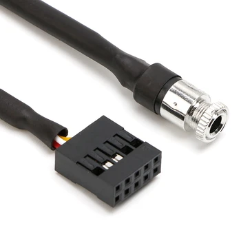 

Car Style 3.5mm AUX Input Mode Cable Female Dash Mountable Socket for BMW E46 C6UB