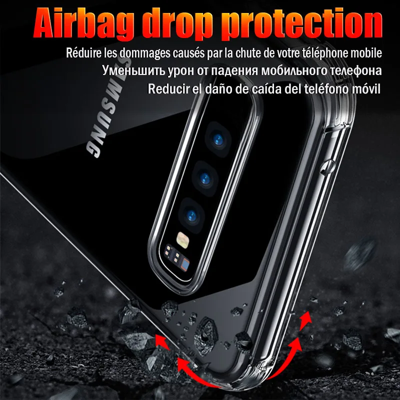 Силиконовый противоударный чехол для samsung Galaxy A50 A70 A30 A20 A10 A60 A90 A80 чехол для A5 A7 J5 J7 A6 A8 плюс задняя крышка