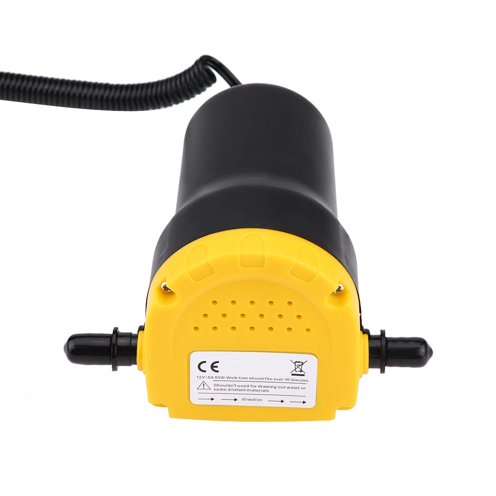 12V 60W жидкости Extractor моторное масло насос для перекачки дизельного 250L/час быстрое и чистое масло-изменения для мотоциклов легковые автомобили квадроциклы