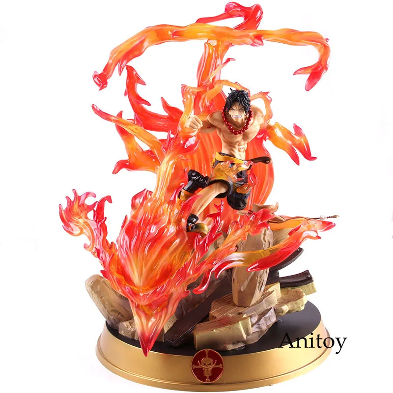 

Anime One Piece Portgas D Ace Figure GK Statue PVC Onepiece Ace Action Figure Collectible Model Toy
