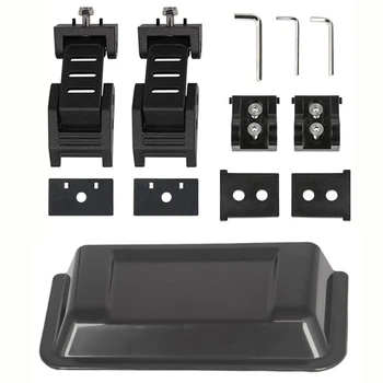 

2 Pcs Auto Accessories: 1 Pcs Engine Heater Air Intake Cowl Hood Scoop Cap & 1 Pcs Black Hood Latch Hood Catch Kit