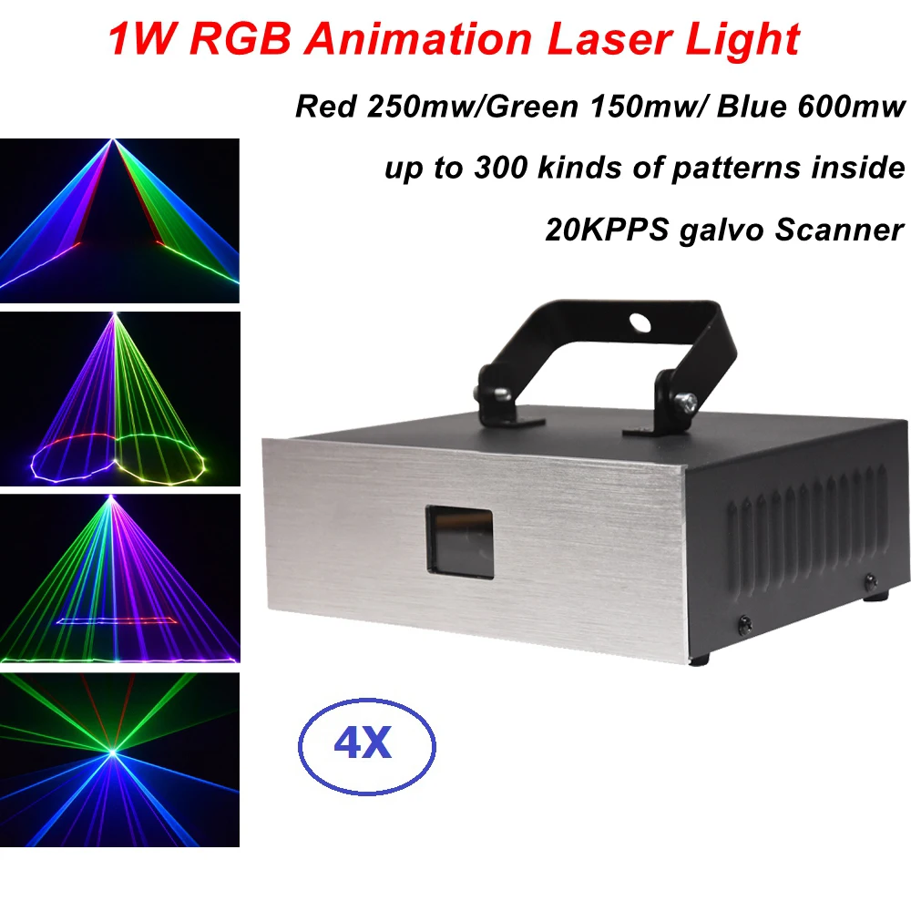 Rgb 1w Dmx512 Laser Line Scanner Stage Lighting Effect Animation Laser