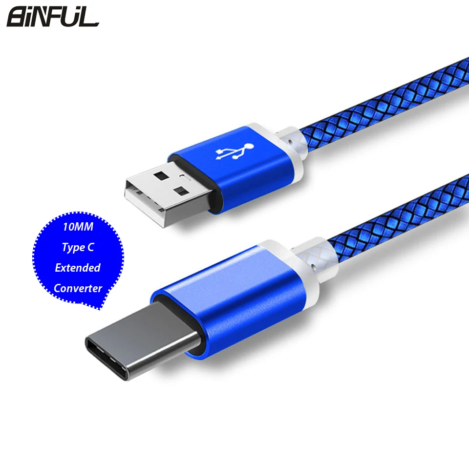 0 25 м/1 м/2 м/3 м 10 мм удлиненный соединитель usb type-C зарядный кабель адаптер для Oukitel K10