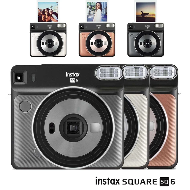 専門店の安心の1ヶ月保証付 FUJI FILM INSTAX SQUARE SQ 6 パール