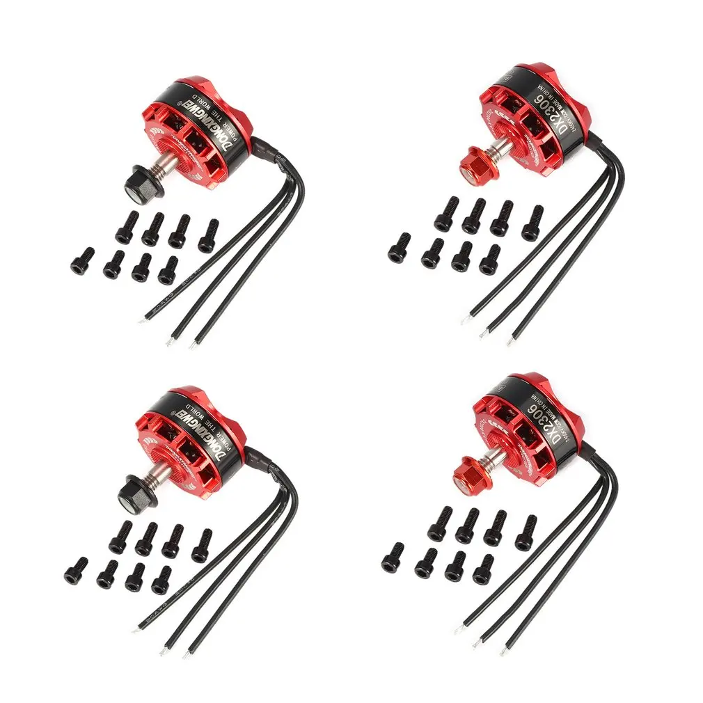 Высококачественный гоночный Racerstar Edition 2306 BR2306S 2400KV 2-4S бесщеточный мотор для Дрон на радиоуправлении X210 X220 250 FPV Racer