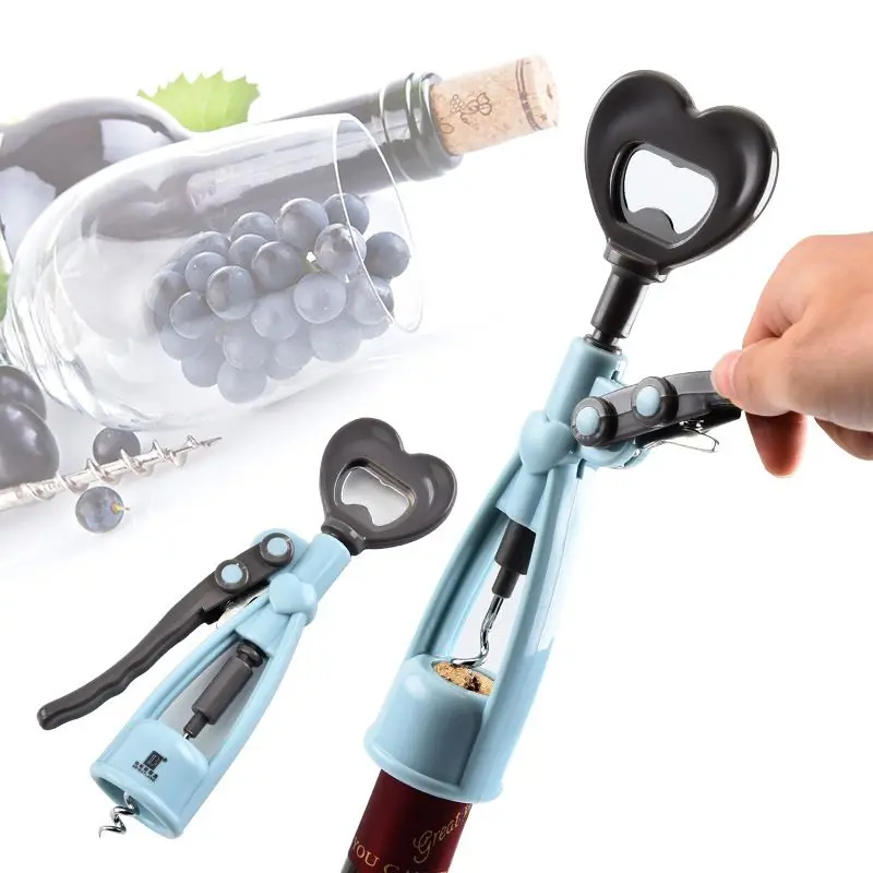 Нержавеющая сталь многофункциональный бытовой бутылки вина OpenerBottle открывалка крыла штопор вина открывалка