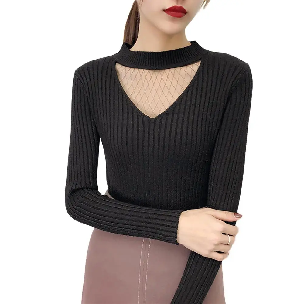 Тонкий Пуловер Женский Купить