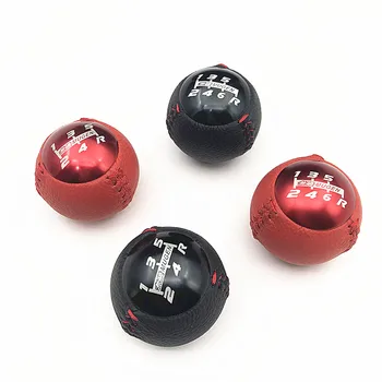 

Shift Knob 5 6 Speed M10*1.5 Leather Gear Shift Knob Fit For Racing Mugen Honda Civic Accord City FD2 FN2 EP3 TYPE R DC2 DC5 AP1