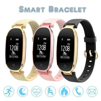 

Sport Tracker Women Smart Watch Bracelet Heart Rate Monitor Waterproof Wristband Watch Health Sleep Activity Tracker Smart Band