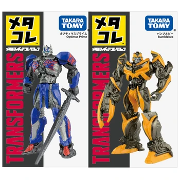 

Takara Tomy Transformers Optimus Prime Figure Bumblebee Diecast Metal Toy Model Kids Toy Collection Gift