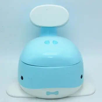 

1ps Children's back whale toilet bowl baby toilet chair