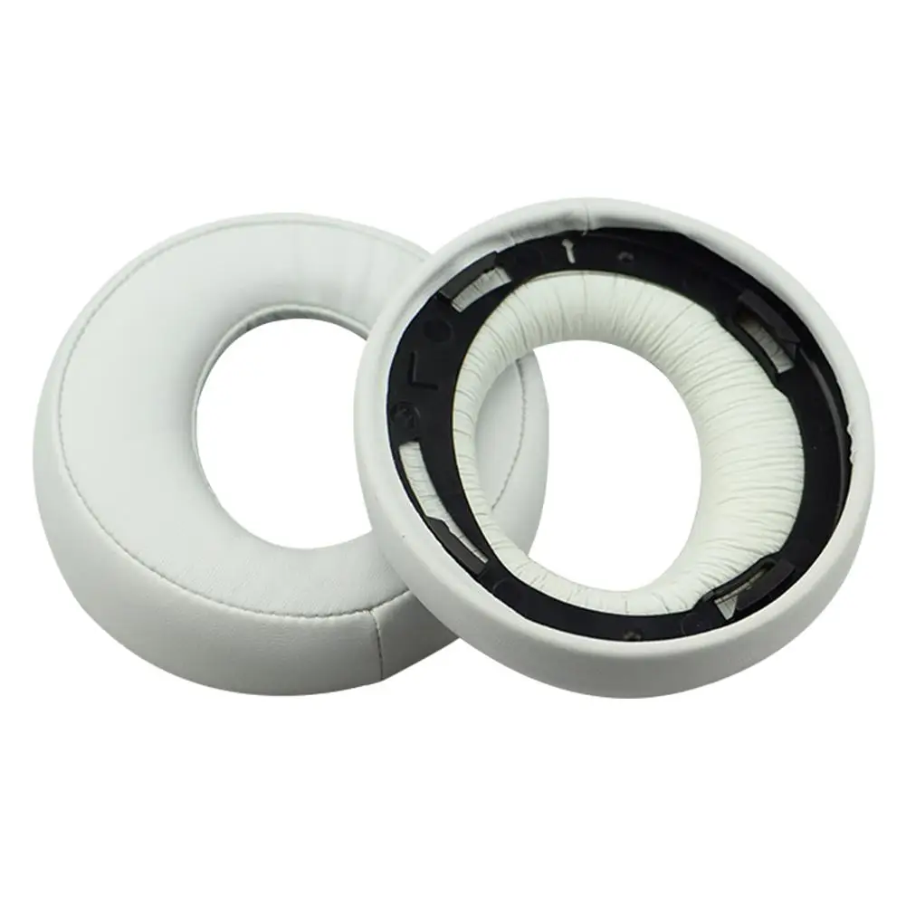 White Наушники Pad наушники из губки для PS3 PS4 7,1 Наушники подушки замена наушники крышка Поддержка Прямая - Цвет: White