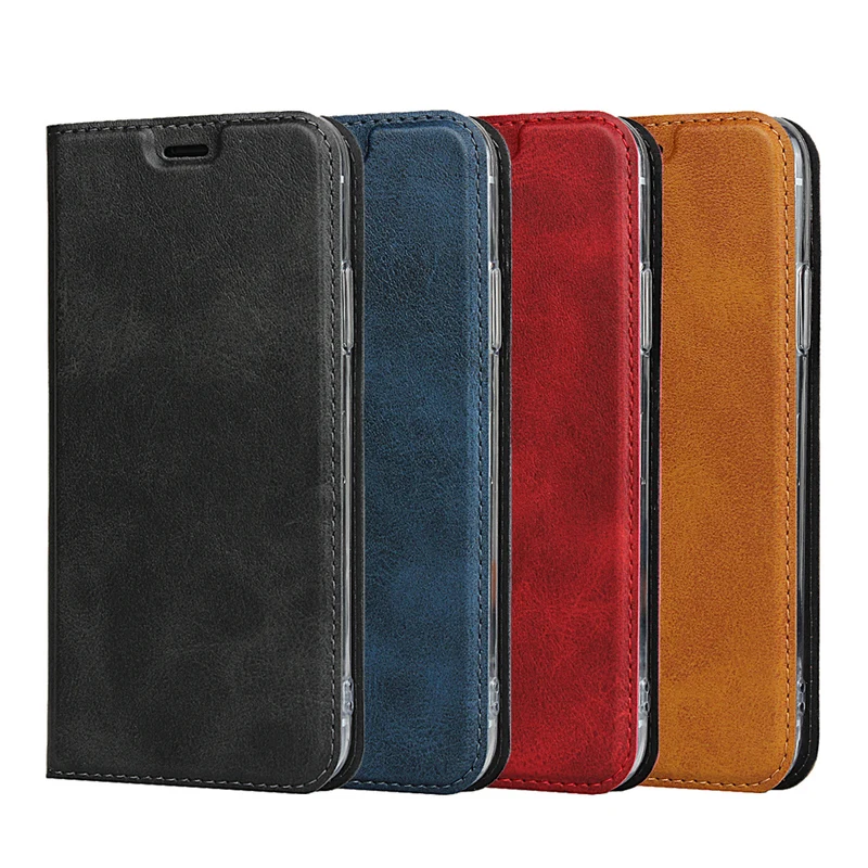 

Case For IPhone X Vintage PU Leather Phone Cover For IPhone X XS XR XS Max Luxury Business card holder Cover For IPhone XS Cases