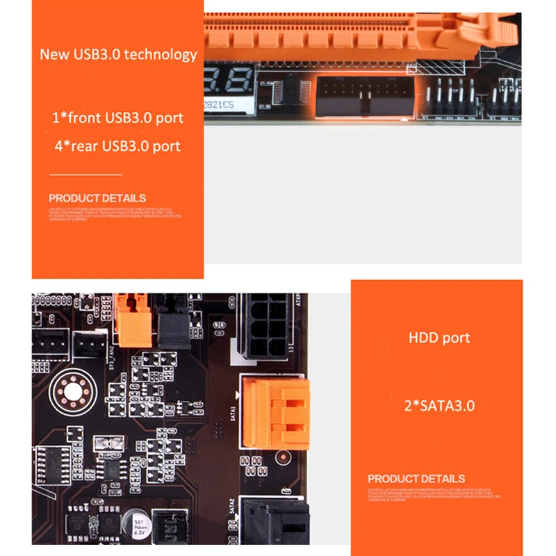 Сборка компьютера HUANANZHI deluxe X79 LGA2011 игровая Материнская плата Процессор Xeon E5 2640 C2 ram 32G(2*16G) DDR3 1333MHz RECC