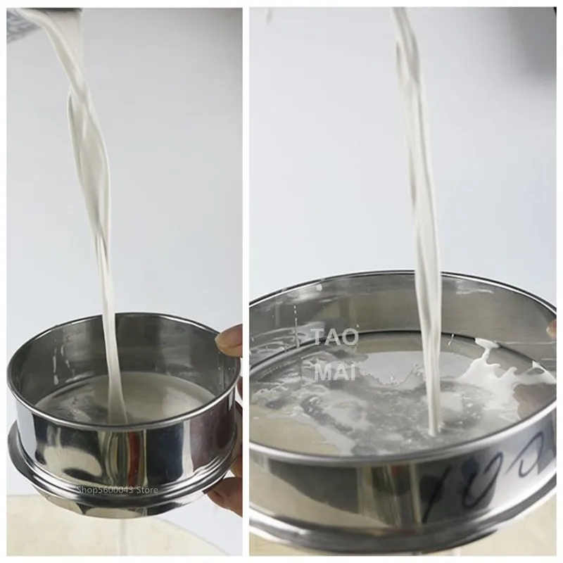 Pottery Art Stainless Steel Glaze Filter Sieving Screen Ceramic Glaze Slurry Sieve Mesh Pigment Mud Filter Polymer Clay Tools polymer clay tools pottery tools clay sculpting tools pottery sculpting tools clay craft tool