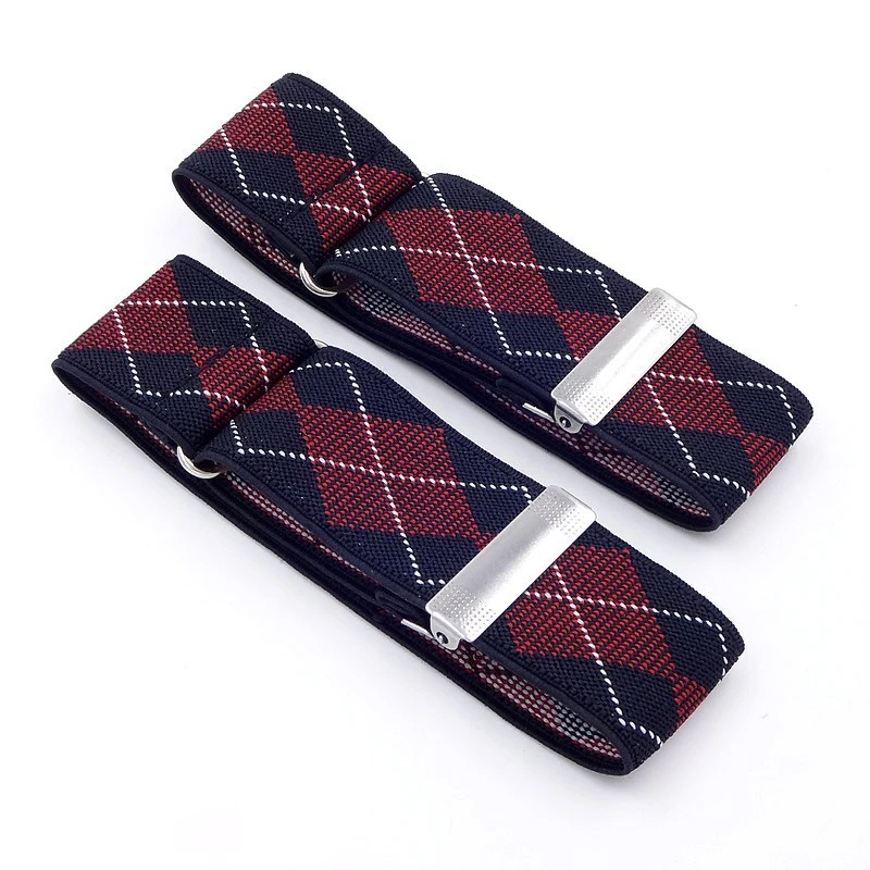 3.5cm Elasticated Unisex Armbands Sleeve Garter Adjustable Gift Shirt Sleeve Holder Cufflinks Business Wedding Groom Accessories