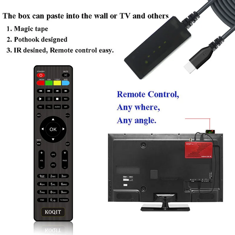 Спутниковый приемник Koqit U2 DVB S2 спутниковый искатель Интернет магазин декодер Cs