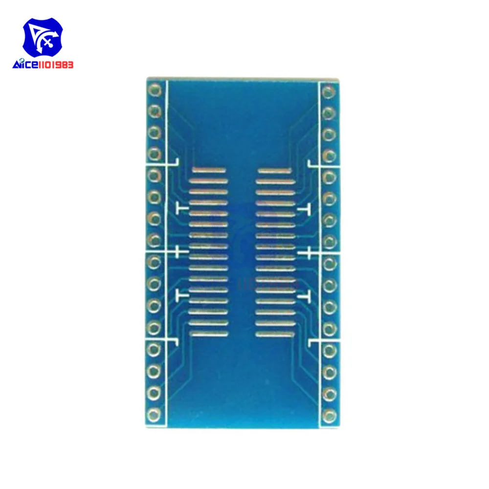 Diymore 5 шт./лот SOP32 до DIP32 1 27 мм 2 54 адаптер PCB плата преобразователь DIY|converter adapter| |
