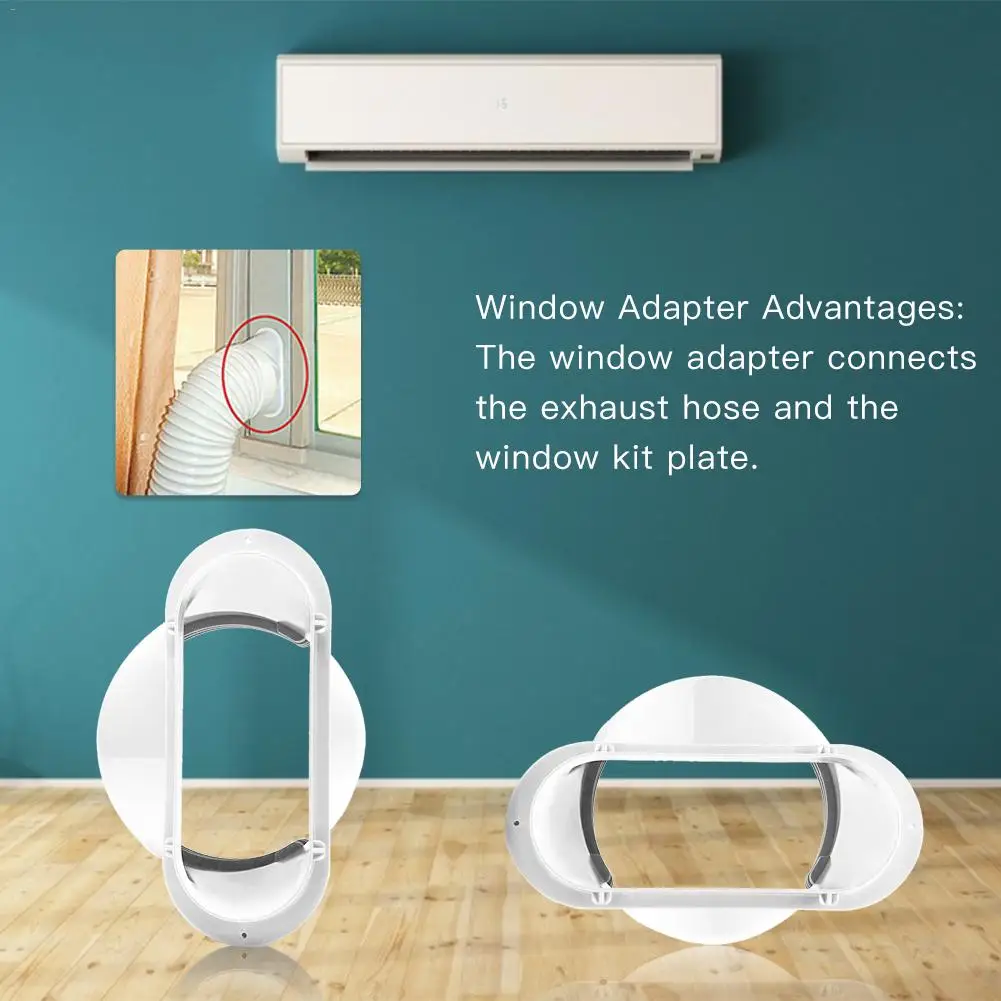 

Air Conditioner Exhaust Hose Coupler Air Conditioner Exhaust Hose Connector Adjustable A/C Unit Tube Connector Mobile Air