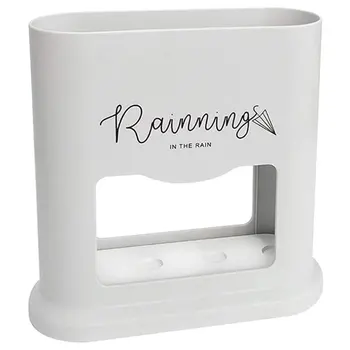 

Creative Plastic Umbrella Storage Rack MultiFunction Home Living Room Hotel Drain Practical Umbrella Rack