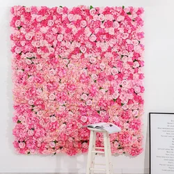 Living Room Decorations Artificial Flower Plants Birthday Backdrop DIY Wedding Party Shop Romantic Flower Wall Backdrop 2022