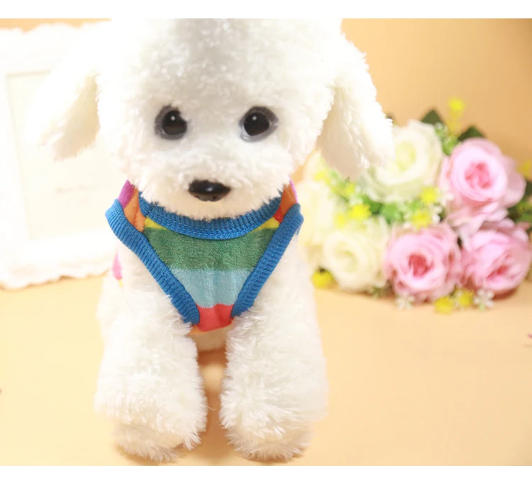 Fleece Sweater For Small Dogs With Cartoon Patterns | Dog Outfit