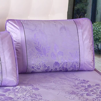 

70*48CM Summer Mat Ice Silk Pillowcase MultiColor Soft Envelope Pillow Case Pillow Cover Summer Bedding Home Bedroom Decoration