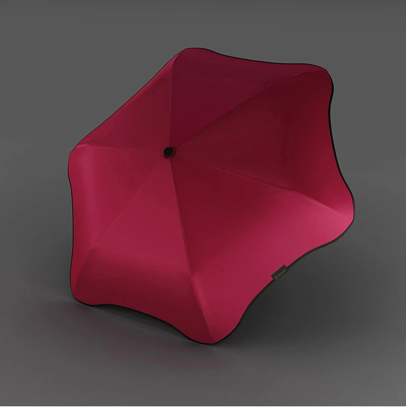 Novo estilo três dobrável criativo flor guarda-chuva