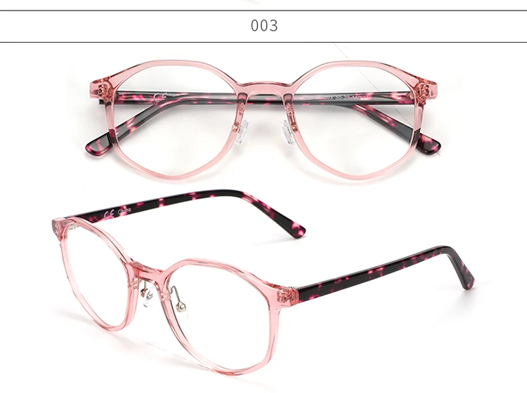 Acetate Glasses Frame Women Eyewear Optical Progressive Hyperopia ...