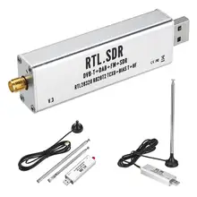 RTL-SDR blog rtl sdr v3 r820t2 rtl2832u 1ppm tcxo sma rtlsdr software rádio definido com antena multiuso