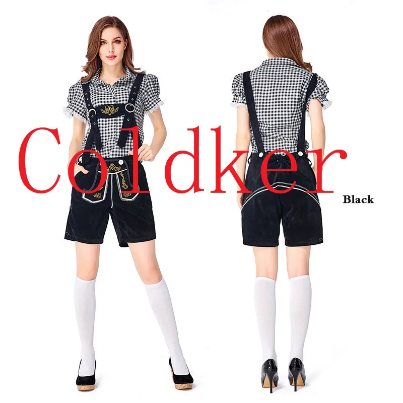 OEM индивидуальный размер костюмы на Хэллоуин Lederhosen пивная горничная таверна